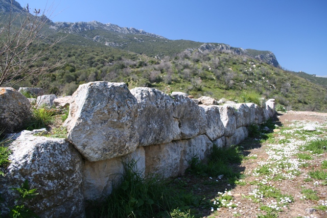 Trizina - Hellenistic walls within ancient Troezen